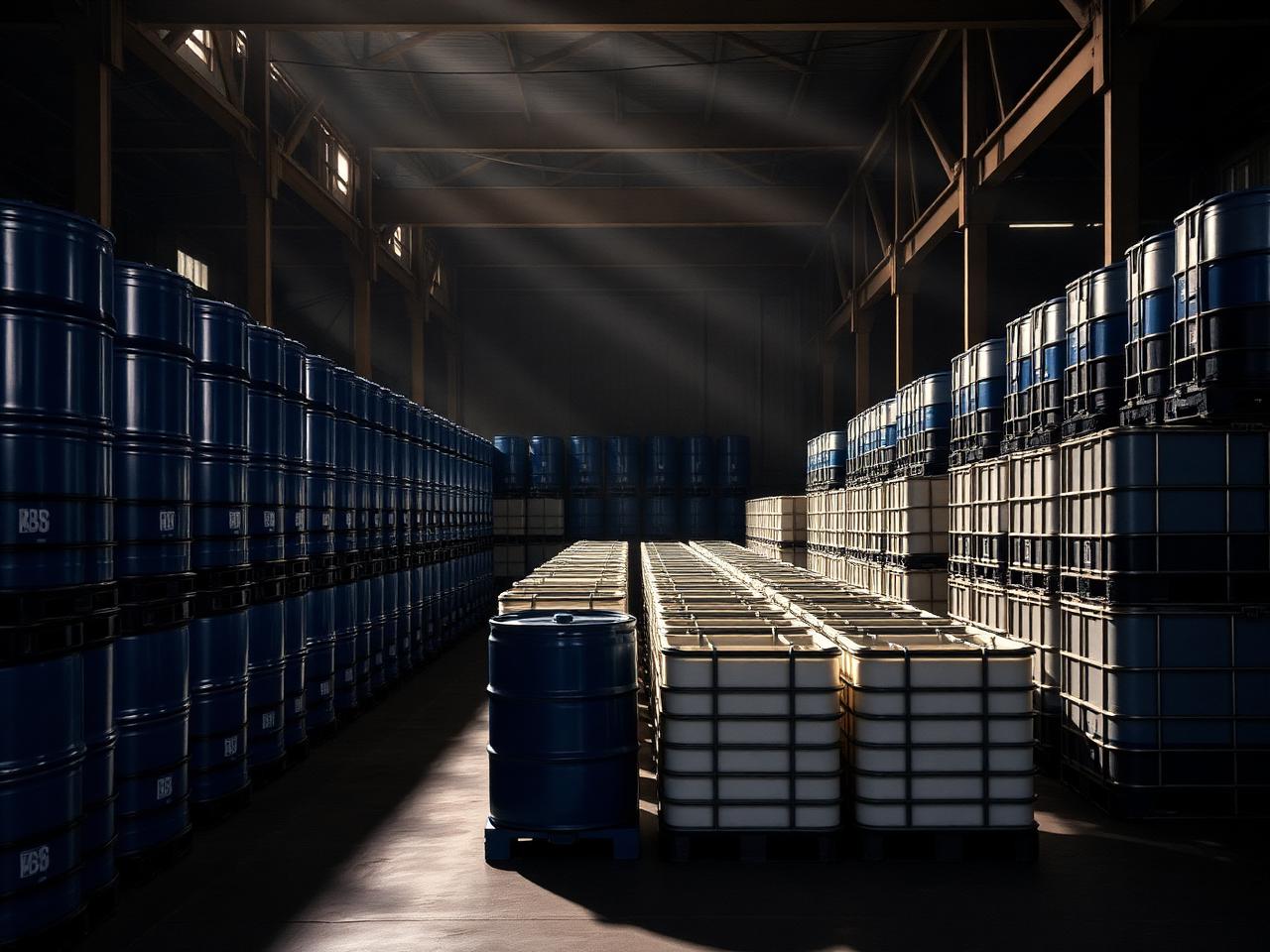 Industrial chemical drums and IBC totes